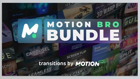 Motion Bro Bundle for After Effects – 5000 Transitions